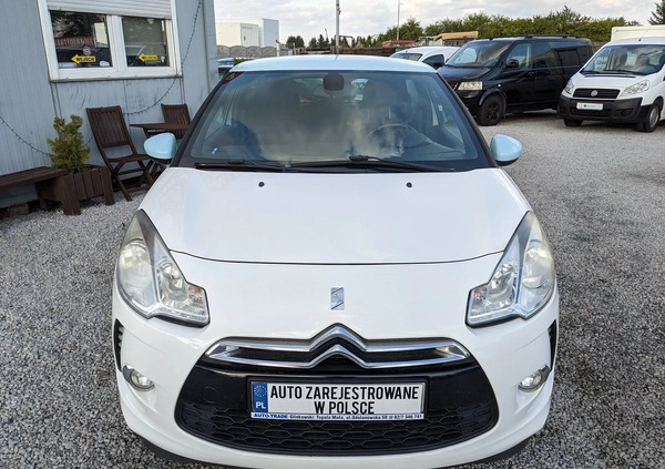 Citroen DS3 cena 22800 przebieg: 158000, rok produkcji 2010 z Tomaszów Lubelski małe 79
